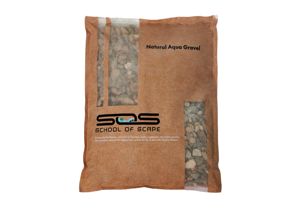 Aqua Gravel aquarium substrate 8kg natural riverbed grave
