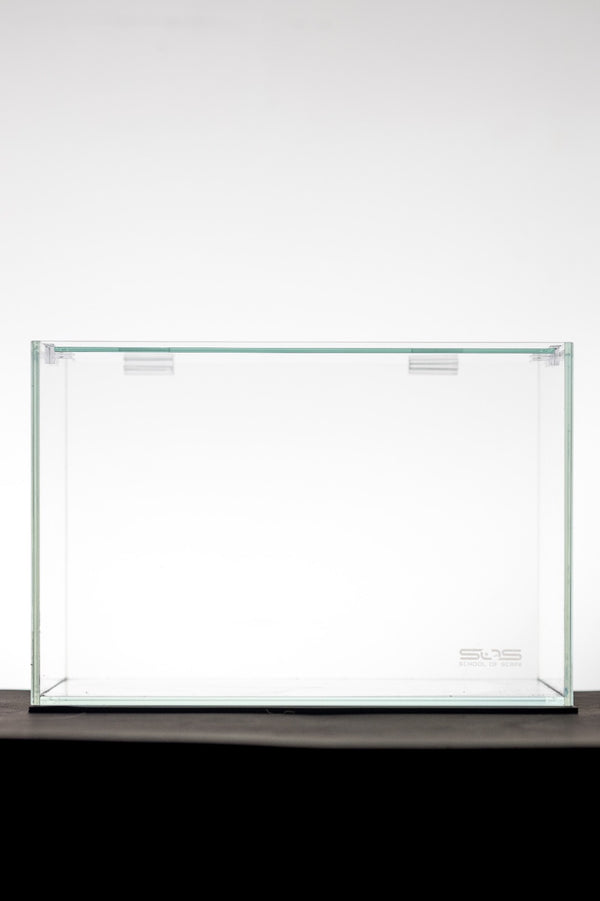 Glass Terrarium Tank 30T clear spacious enclosure for habitats