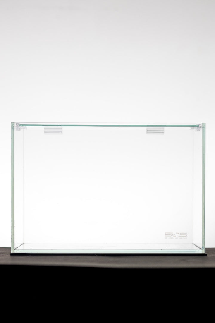 Glass Terrarium Tank 30T clear spacious enclosure for habitats