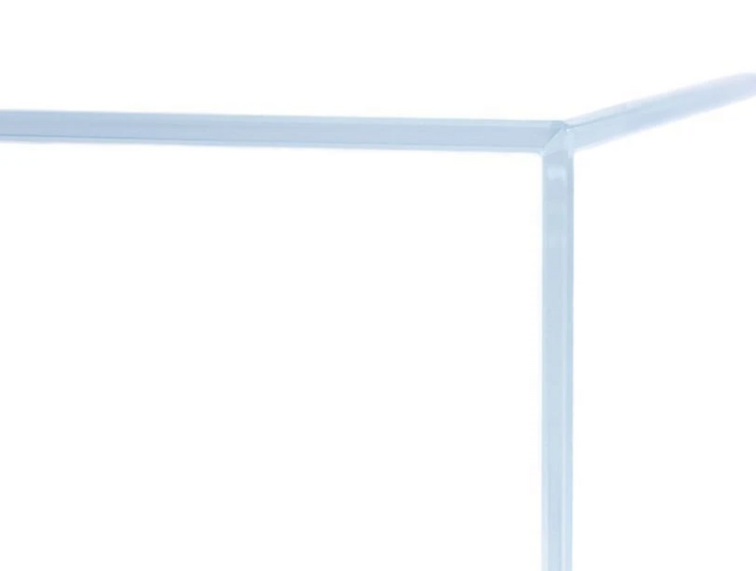 Mitered edges glass aquarium