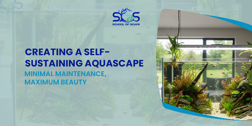Creating a Self-Sustaining Aquascape: Minimal Maintenance, Maximum Beauty