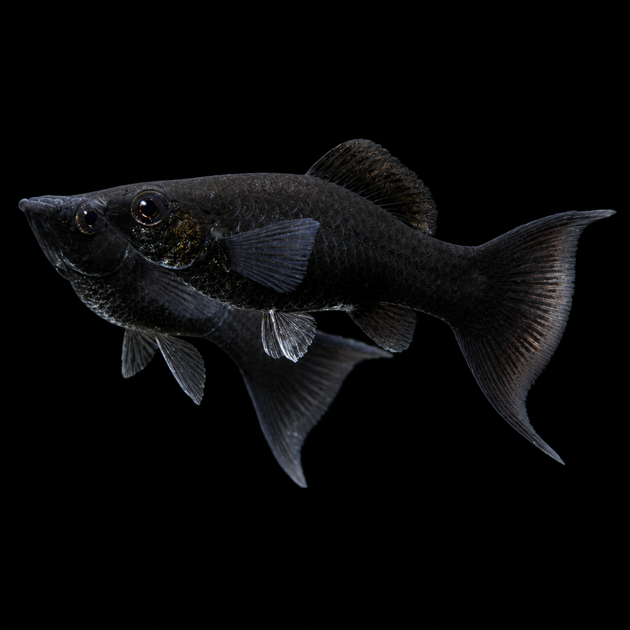 Black Lyretail Molly