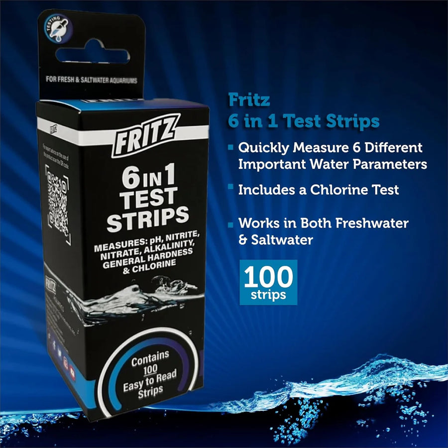Fritz 6 in 1 Test Strips 100 count