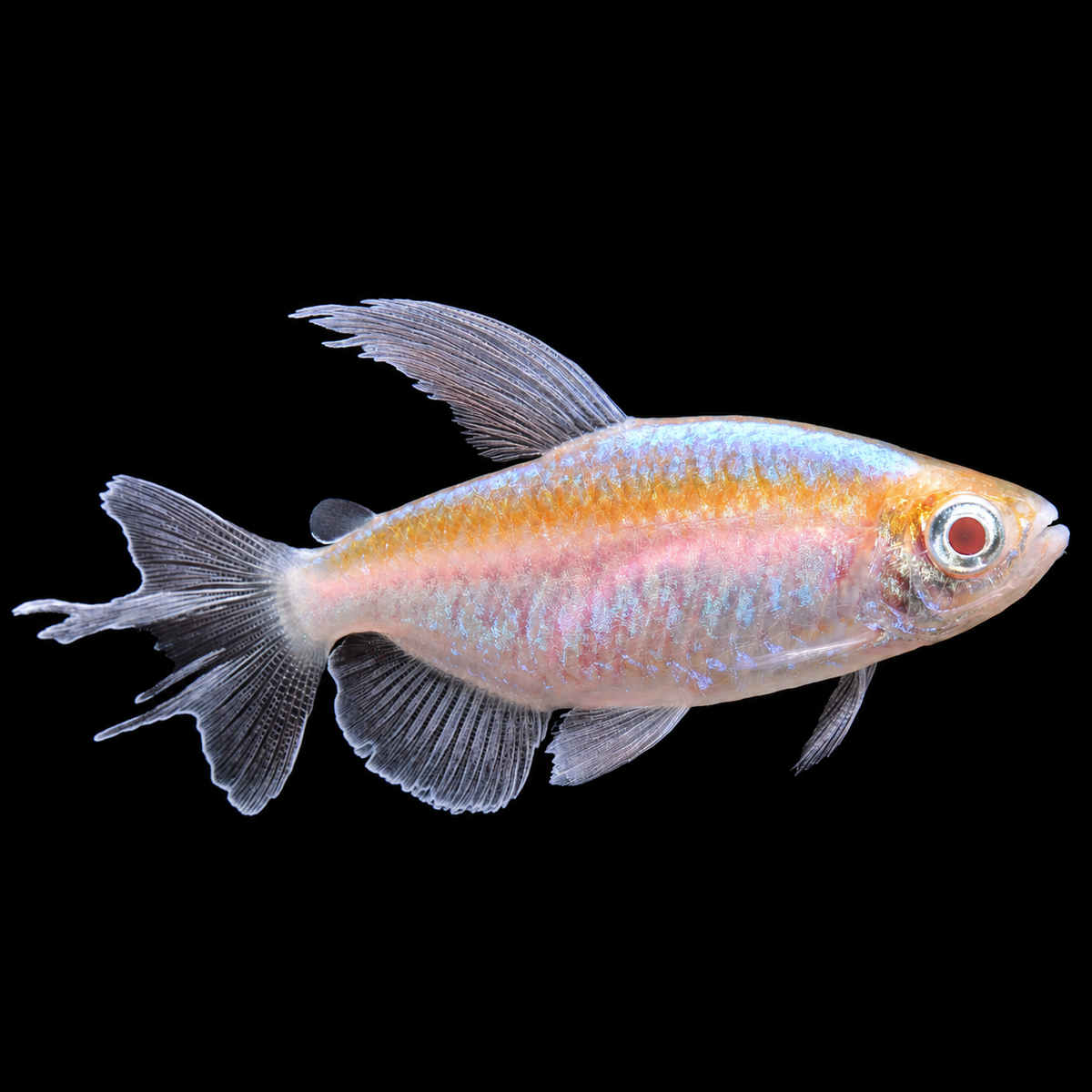 Albino Congo Tetra (Phenacogrammus interruptus)