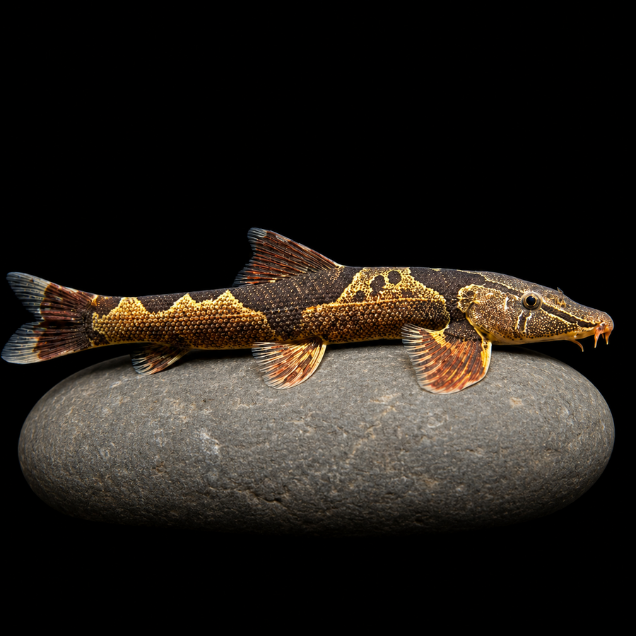 Marbled Lizard Loach