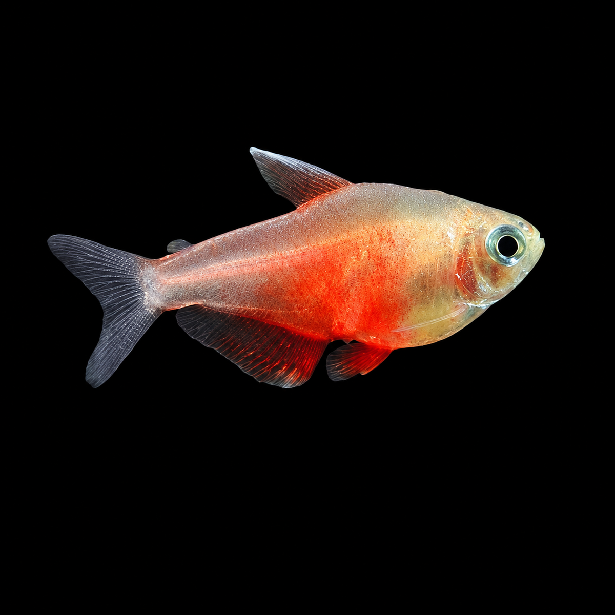 Golden Flame Tetra (Hyphessobrycon flammeus)