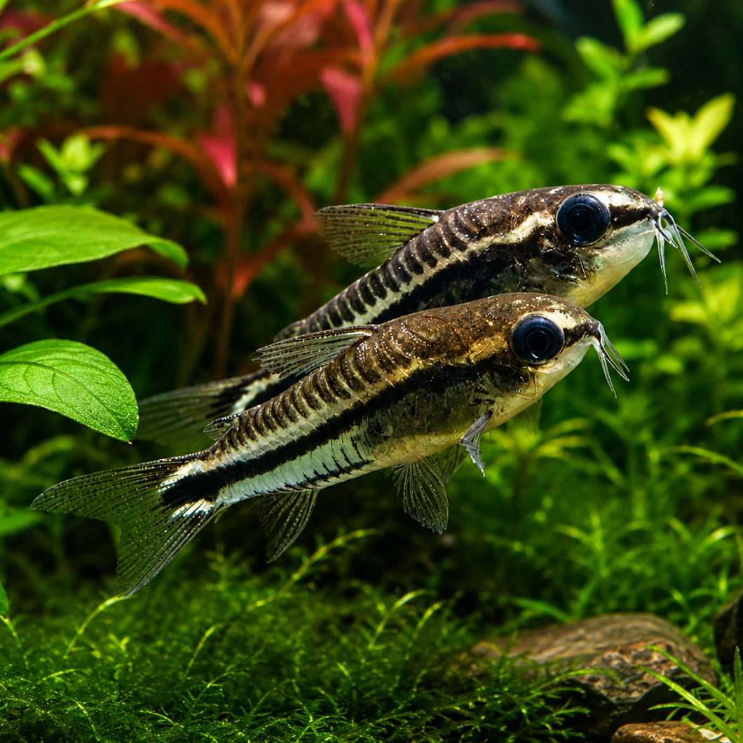 Pygmy Corydoras (Gastrodermus pygmaeus), view 2