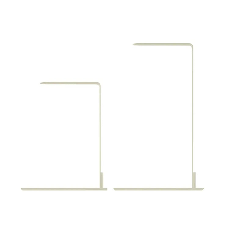 Two gold metal frames on a white background