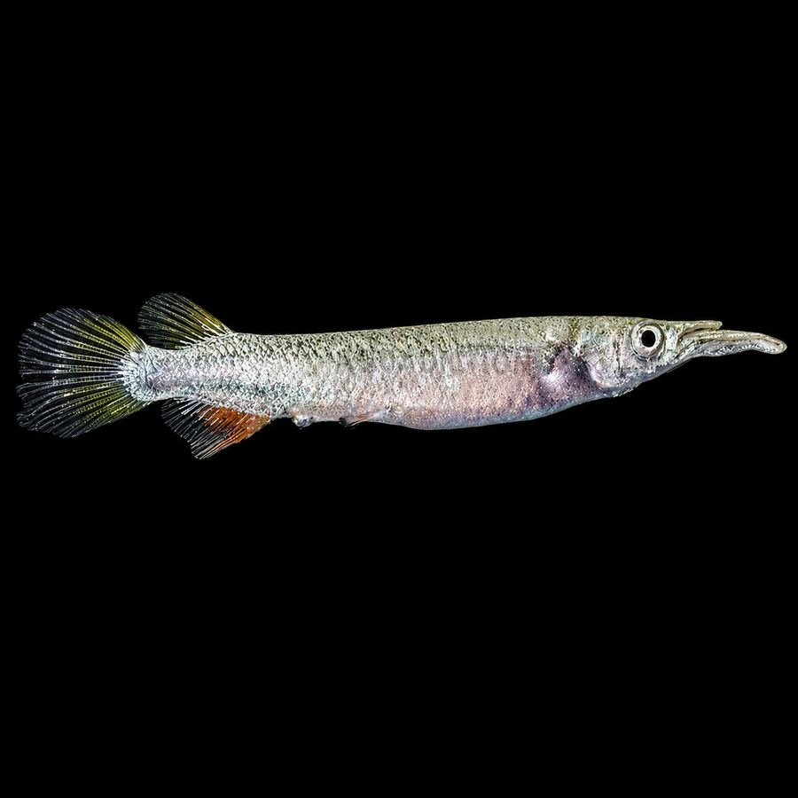 Wrestling Halfbeak (Dermogenys pusilla)