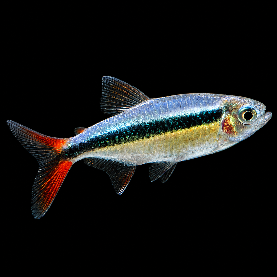 Red Hockey Stick Tetra