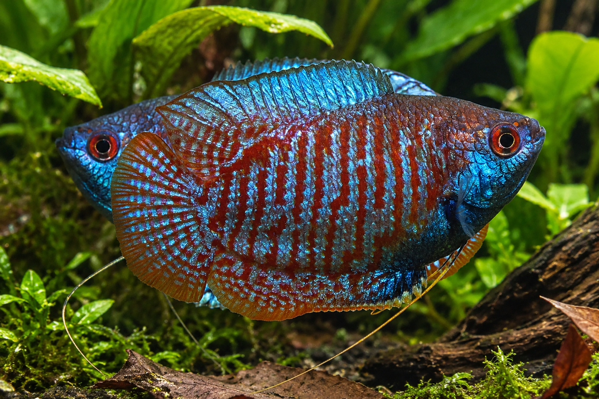 Blue Neon Gourami (Trichogaster lalius)