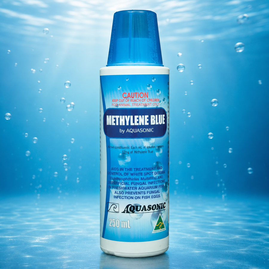Aquasonic Methylene Blue 250ml Fish Treatment