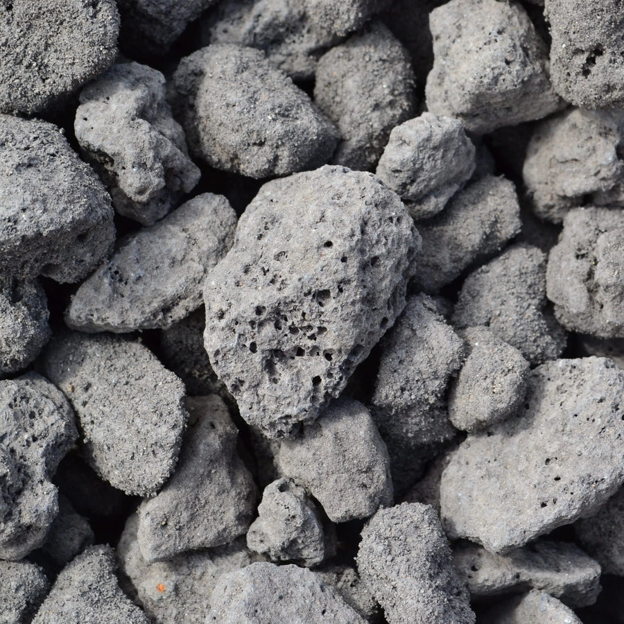 Black Rose Lava Rock (6-10cm sizes)