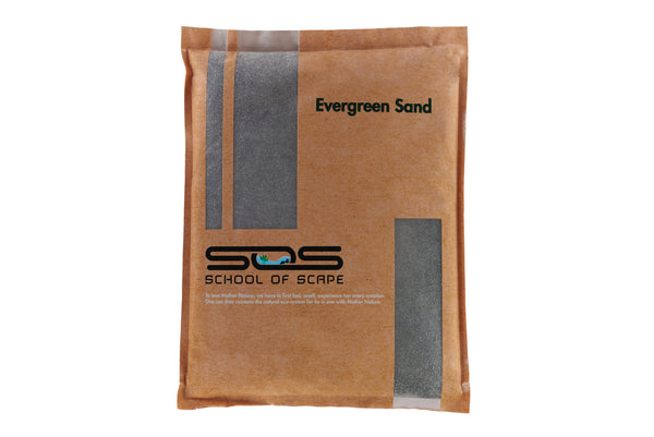 Evergreen Sand aquarium substrate 8kg natural black sand