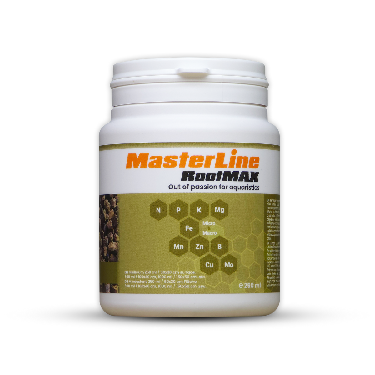 MasterLine RootMAX product container on a white background