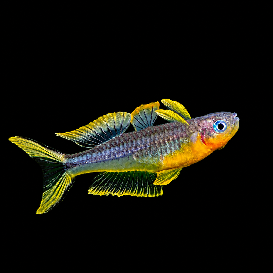 Pseudomugil Furcatus - Forktail blue-eye