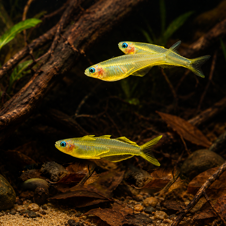Pseudomugil Furcatus - Forktail blue-eye