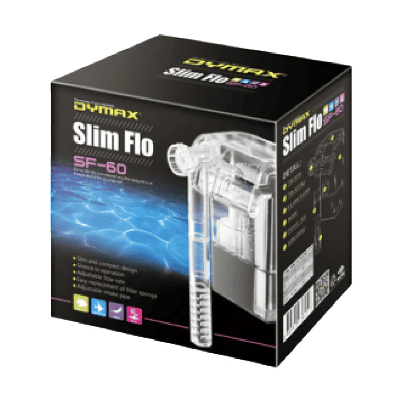 Dymax Slim Flo SF-60 packaging on a white background