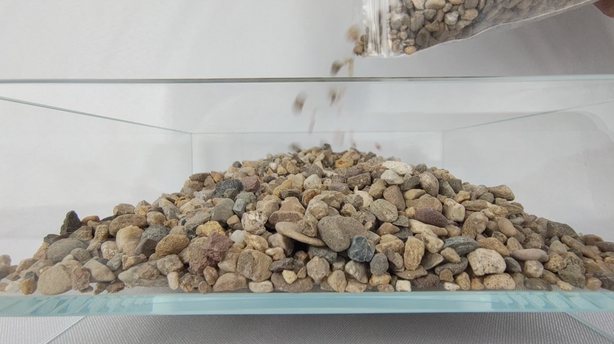 Red Flint River Gravel, view 2