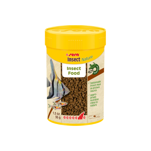 Sera Insect Nature insect food container on a white background
