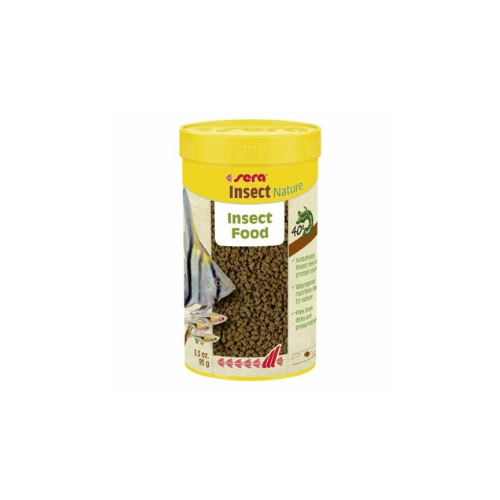 Sera Insect Nature insect food container on a white background