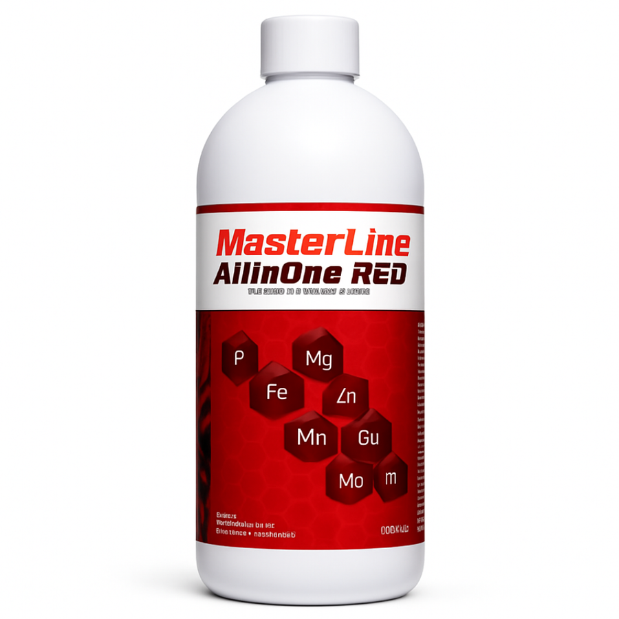 MasterLine AllinOne RED bottle on a white background
