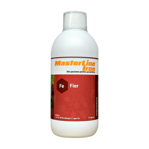 MasterLine Iron supplement bottle on a white background