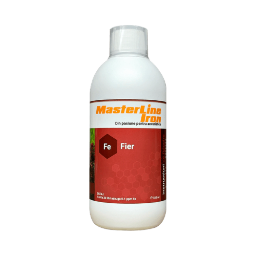 MasterLine Iron fertilizer bottle on a white background