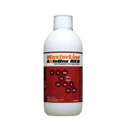 MasterLine AllInOne RED bottle on a white background