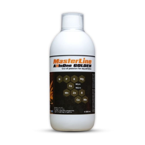 MasterLine Amino Golden bottle on a white background
