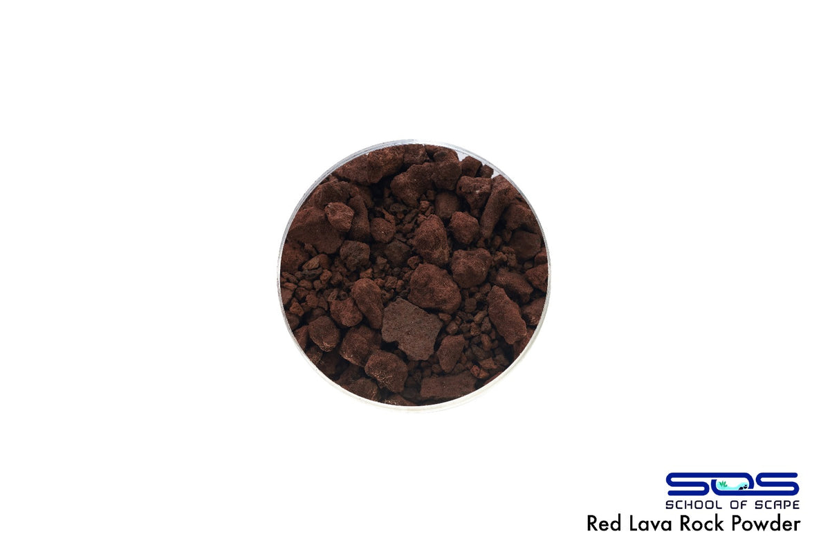 Red Lava Rock Powder for Aquarium