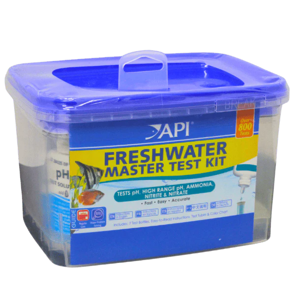 API Freshwater Master Test Kit 5-in-1 (pH, Ammonia, Nitrite, Nitrate)