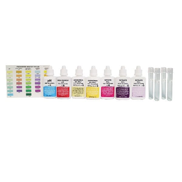 API Freshwater Master Test Kit 5-in-1 (pH, Ammonia, Nitrite, Nitrate)