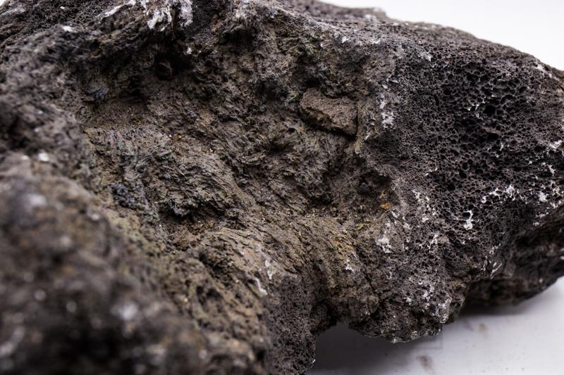 Whakaari Stone (Black Volcanic Lava Rock), view 3