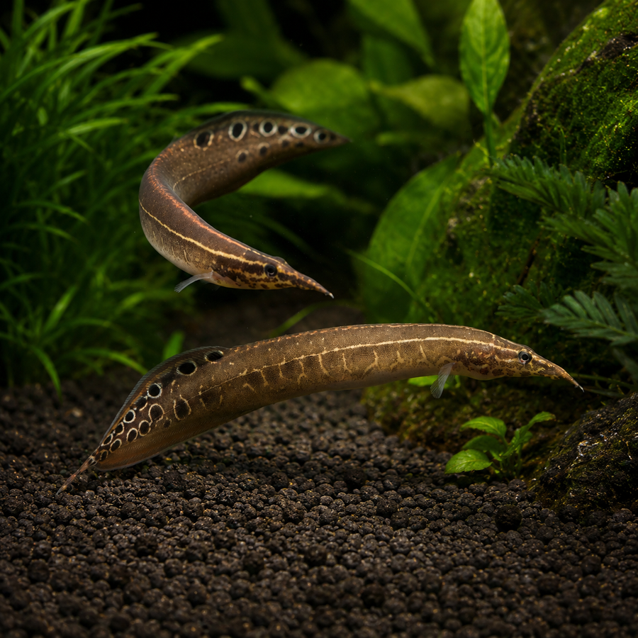 Lesser Spiny Eel — live freshwater aquarium fish