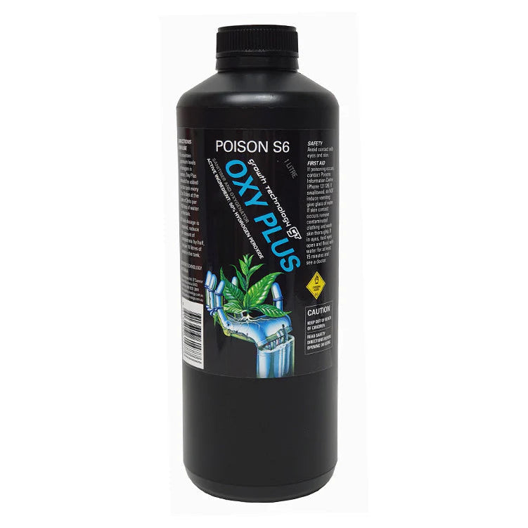 Growth Technology Oxy Plus Hydrogen Peroxide 1L