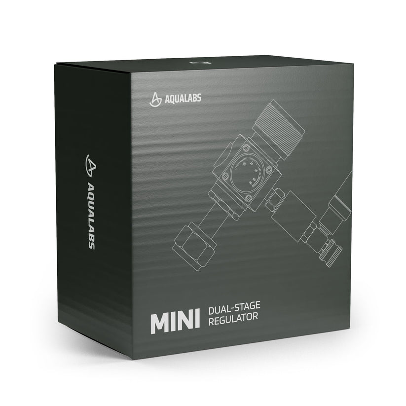 Aqualabs Mini Dual-Stage Regulator packaging 