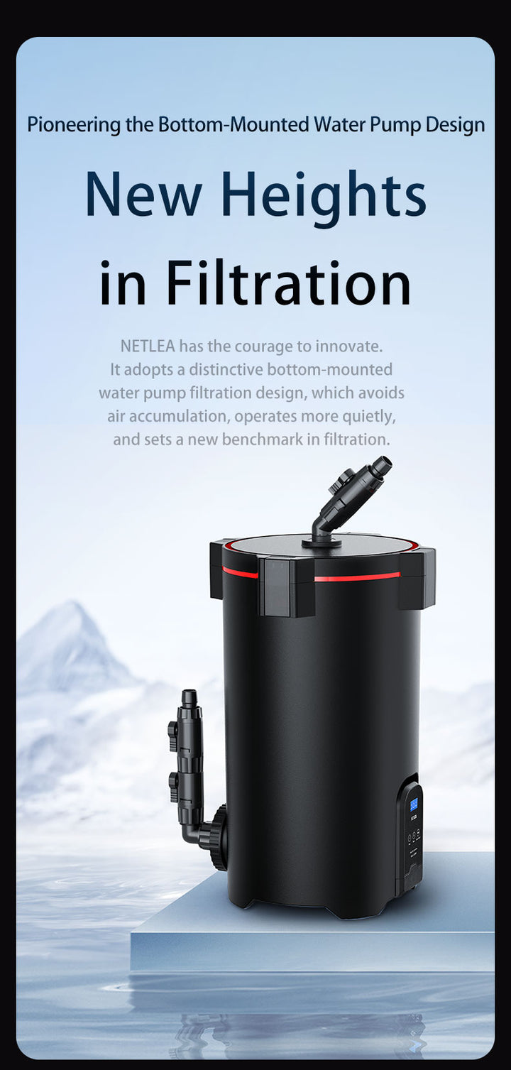 NETLEAA water pump filtration system