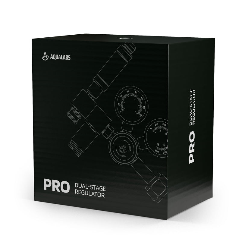 Aqualabs Pro Dual-Stage Regulator packaging 