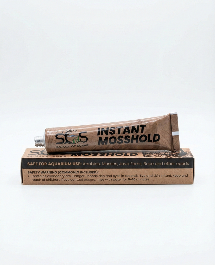 Tube of Instant Mosshold with packaging 