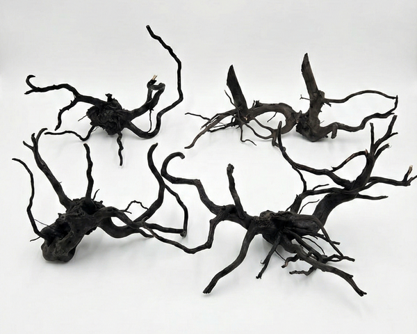 Blackforest Root - Premium Dark Aquascaping Driftwood (Per Kg)