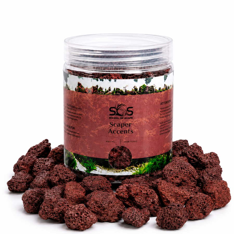 SOS Scaper Accents -  Lava Rock in a Bottle