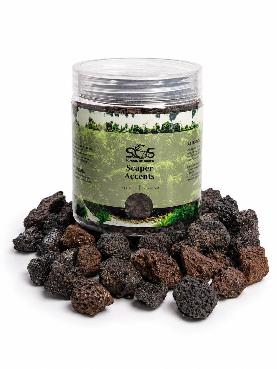 SOS Scaper Accents -  Lava Rock in a Bottle
