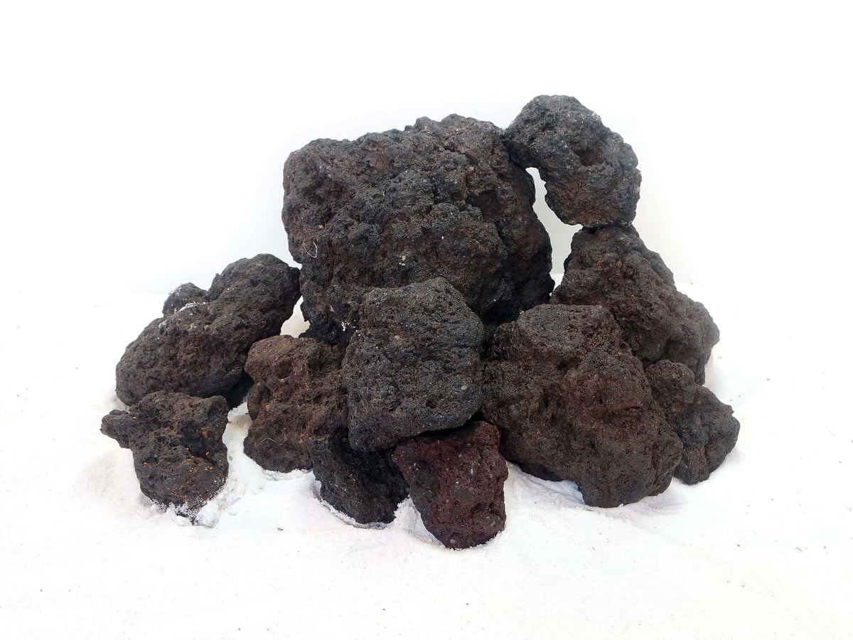 Black Rose Lava Rock (6 to 25cm+ sizes)