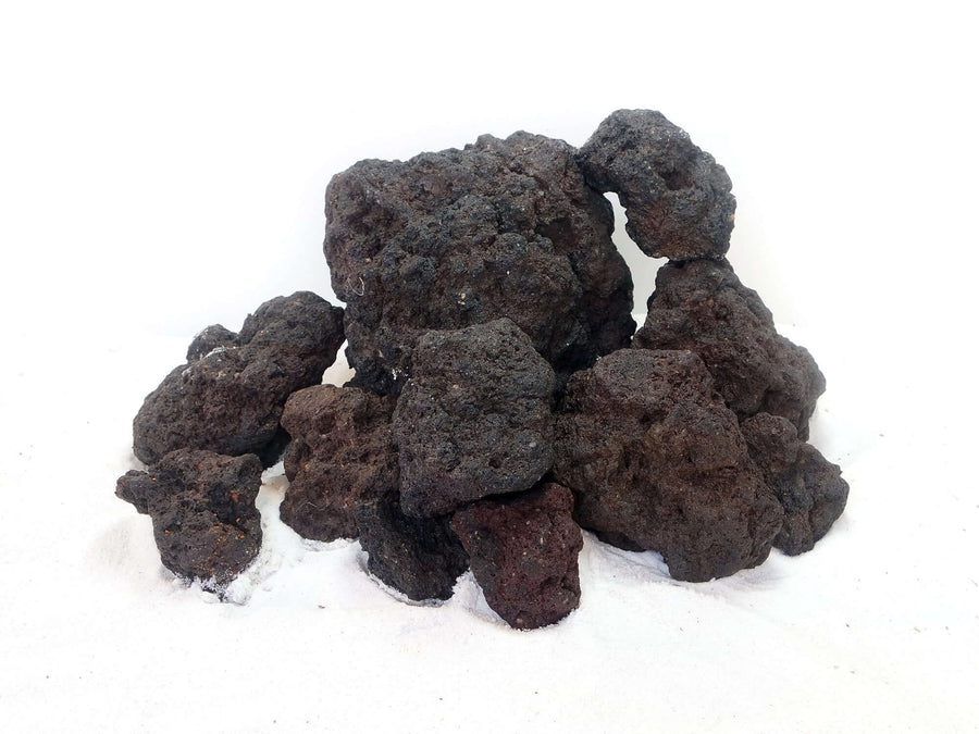 Black Rose Lava Rock (6-10cm sizes)