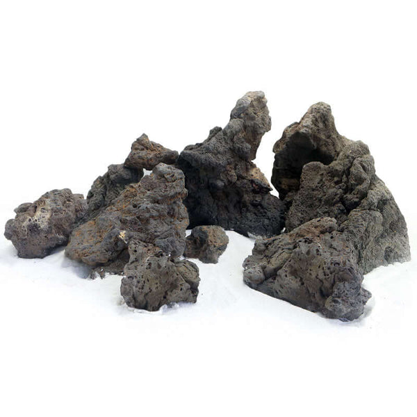 Icelandic Lava Rock Blue Fairy basalt aquarium décor stone
